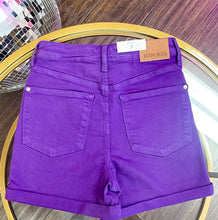 Load image into Gallery viewer, Purple Tummy Control Shorts - Judy Blue