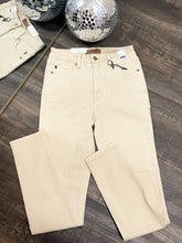 Load image into Gallery viewer, Beige JB Skinny Jeans