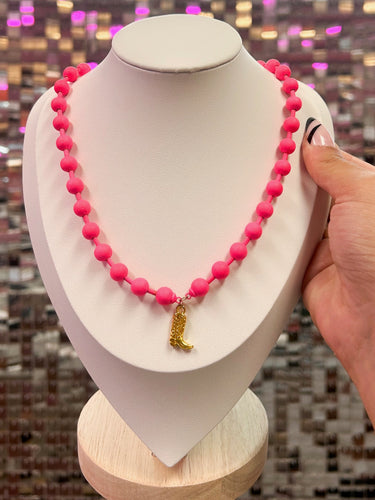 Pink Cowgirl Necklace