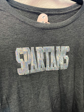 Load image into Gallery viewer, Spartan Sequin Crop Top