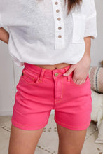 Load image into Gallery viewer, Hot Pink Judy Blue Shorts