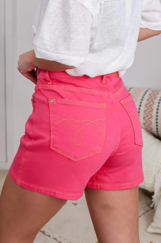 Hot Pink Judy Blue Shorts