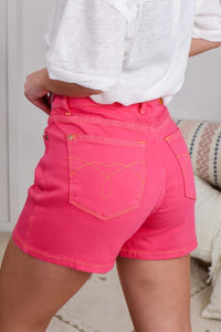 Hot Pink Judy Blue Shorts