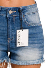 Load image into Gallery viewer, Medium Wash Zenana Shorts