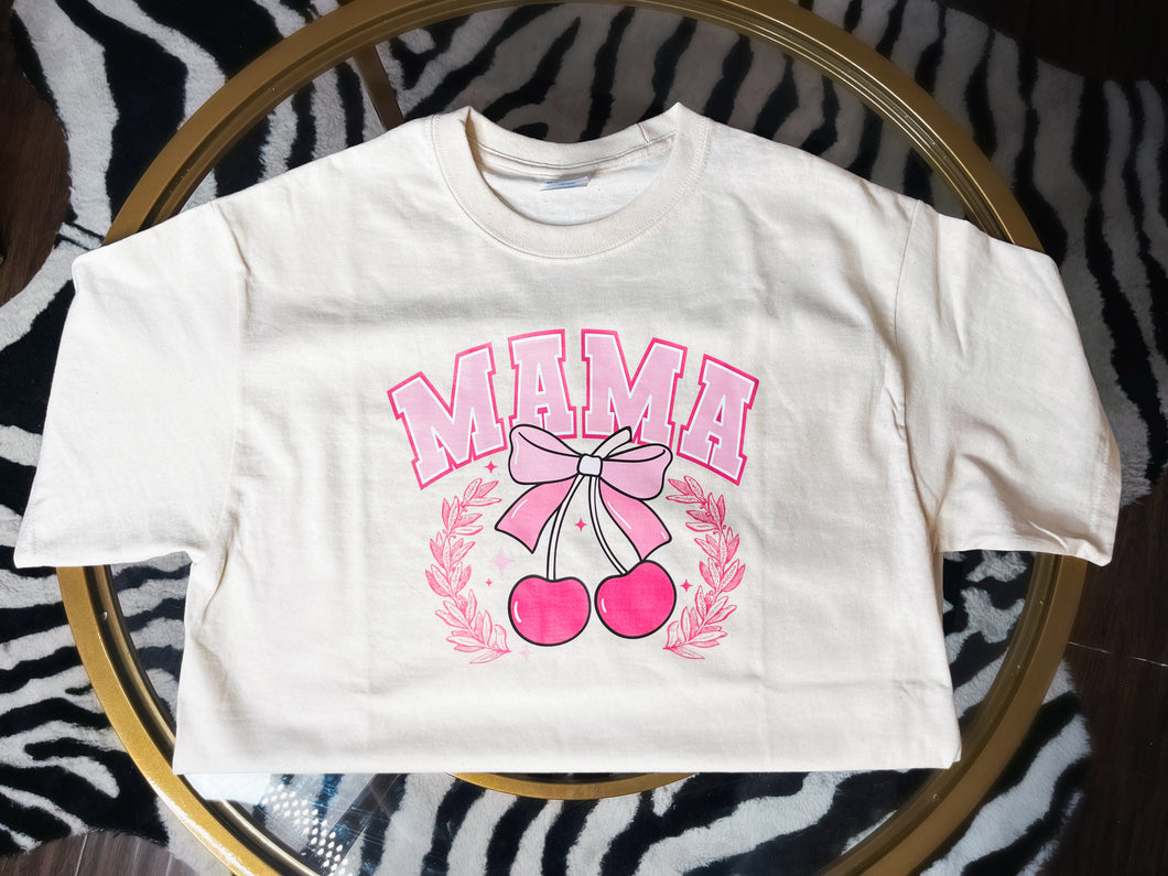 Cherry Bow Mama Tee