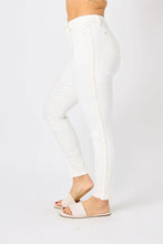 Load image into Gallery viewer, Braided White JB Skinny Jeans