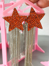 Load image into Gallery viewer, Star Fringe Earrings